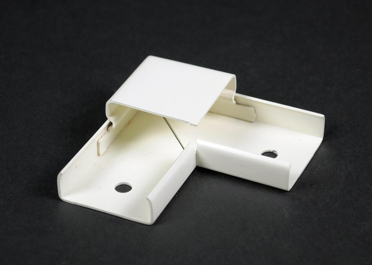 Product image for Elbow flat 90.. steel ivory 2-1/2"