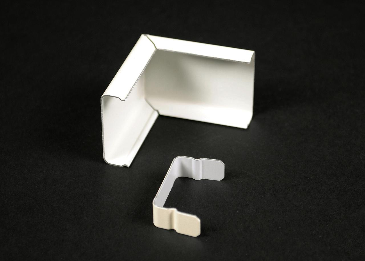 Product image for Elbow external steel ivory 1-7/8"
