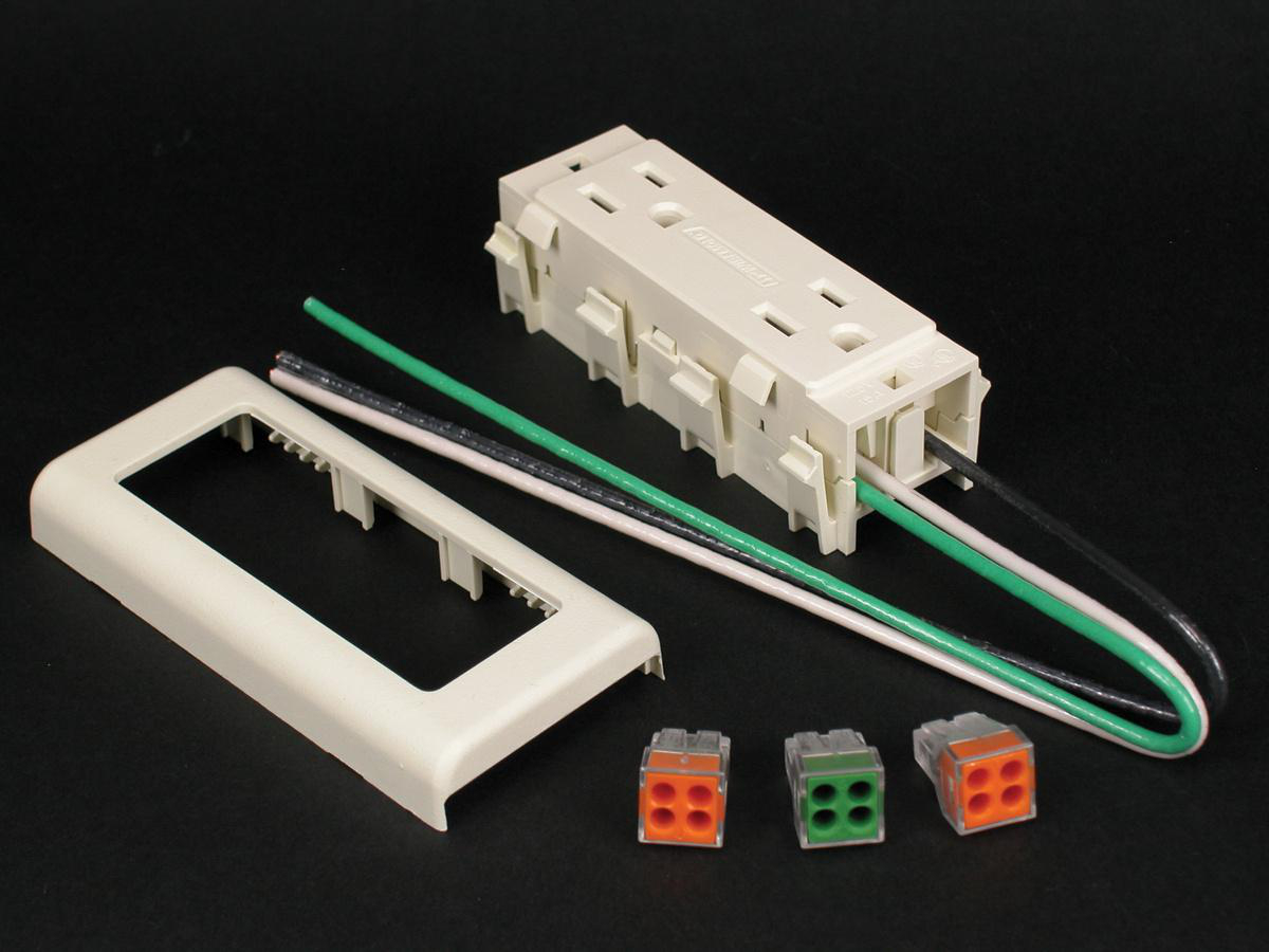 Product image for 2400 15A Duplex Receptacle Fitting