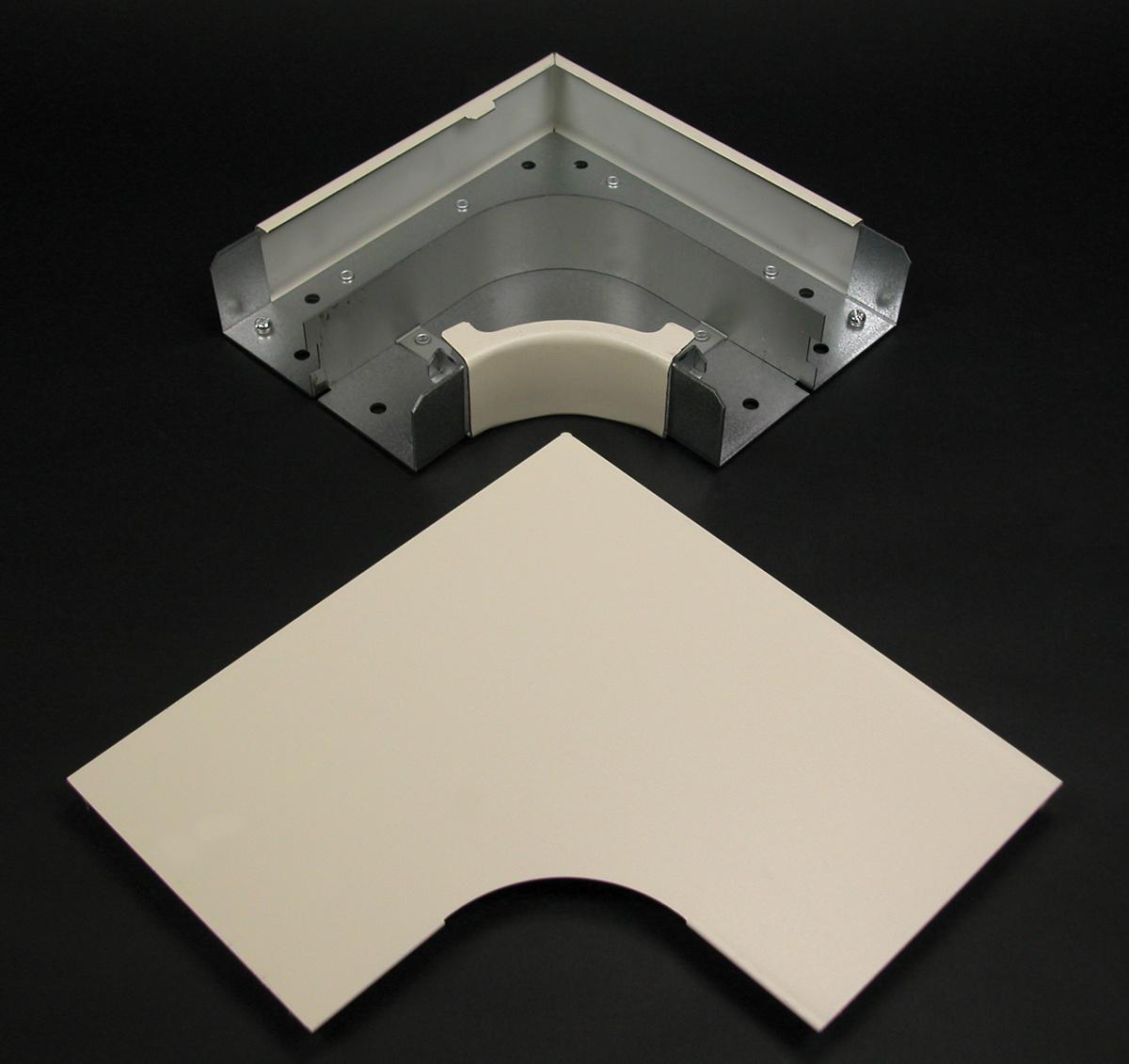 Product image for WIREMOLD G4011FO ELBOW FLAT 2"RADIUS GREY 4000