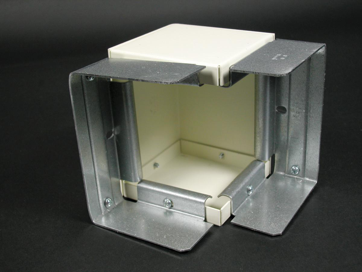 Product image for Elbow internal/external combo 90.. steel grey 3-1/2"