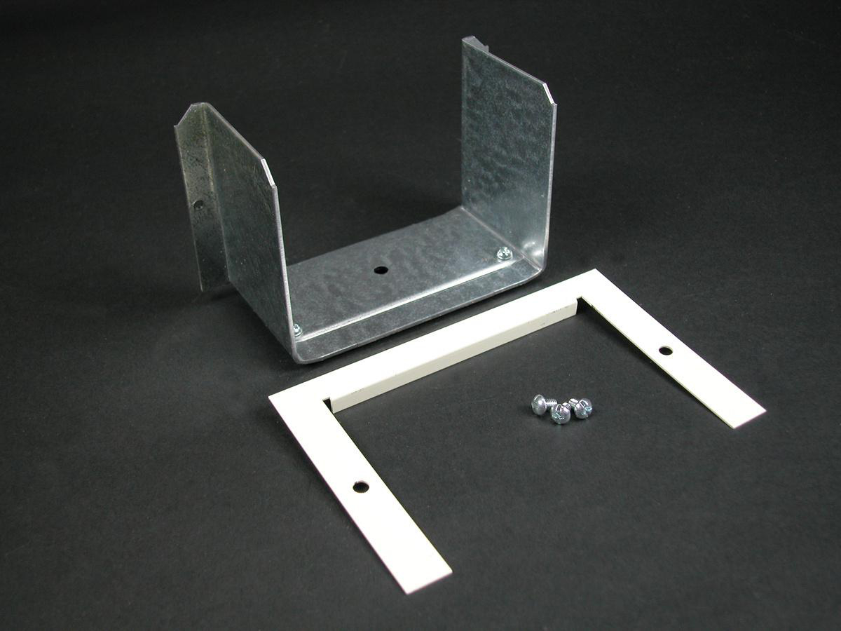 Product image for WIREMOLD G6086 PANEL CONNECTOR STEEL GREY 6000