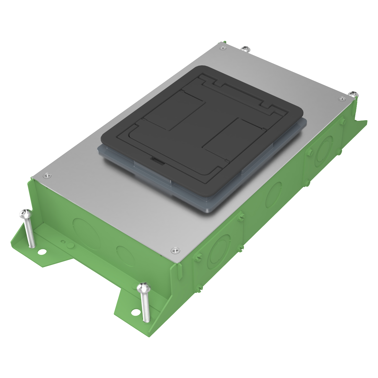 Product image for RFBA 2-Gang Floor Box - On Grade