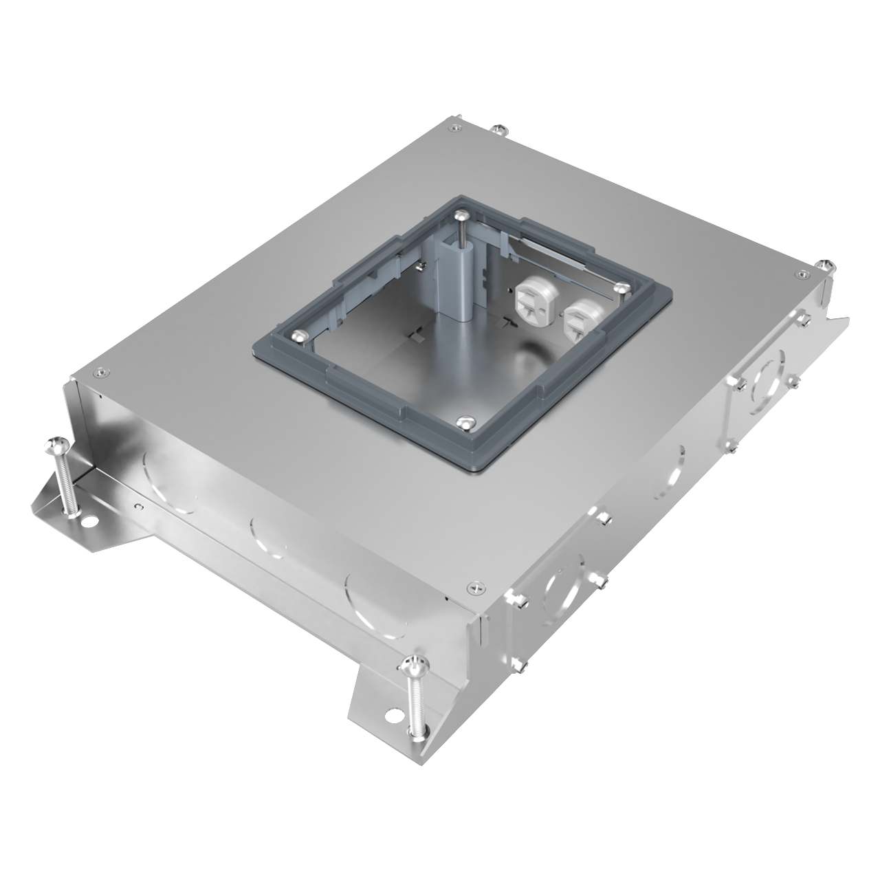 Product image for RFBA 4-Gang Floor Box