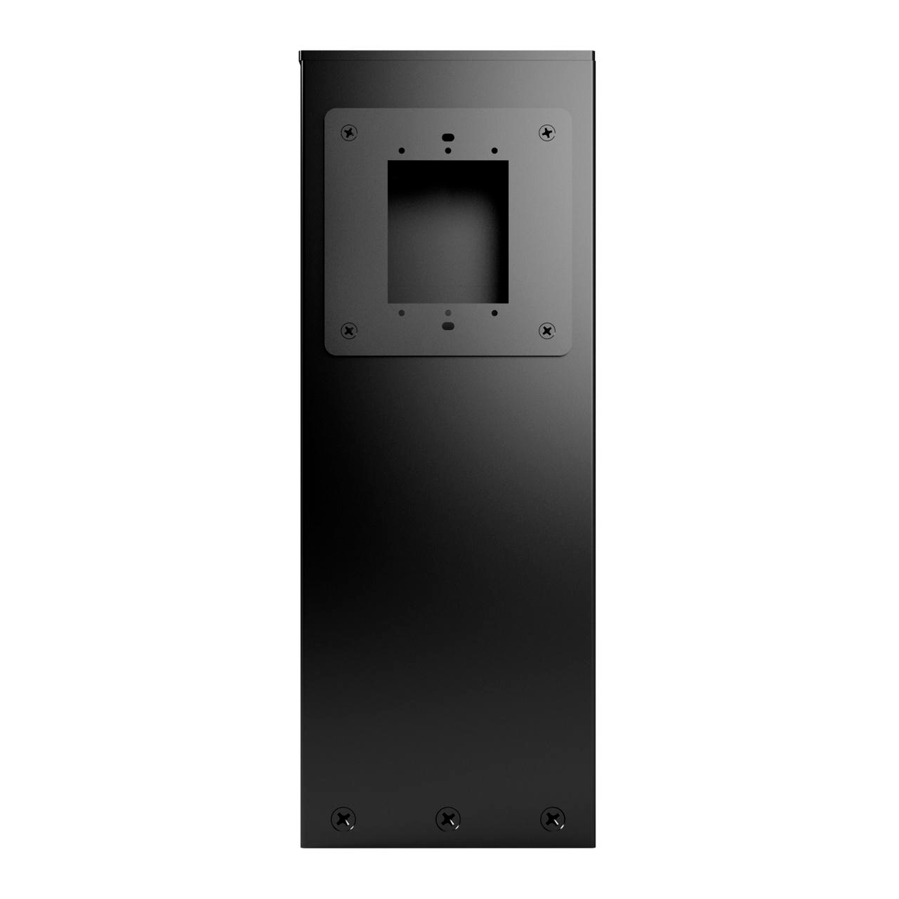 Product image for POWER PEDESTAL 1G BLACK 16IN