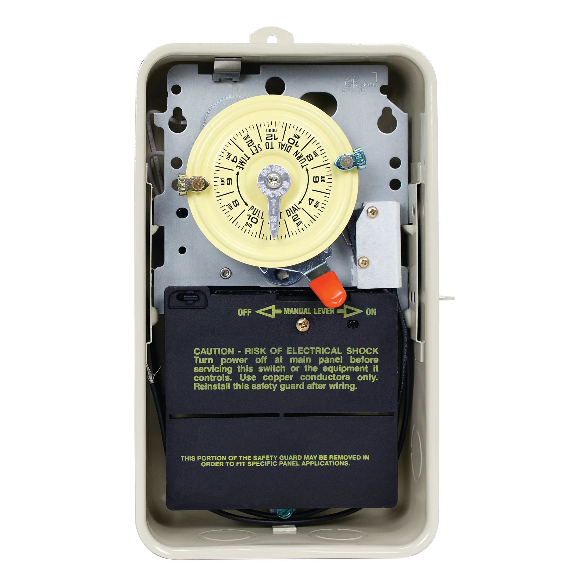 Product image for Switch time mechanical heavy-duty DPST 208-277V