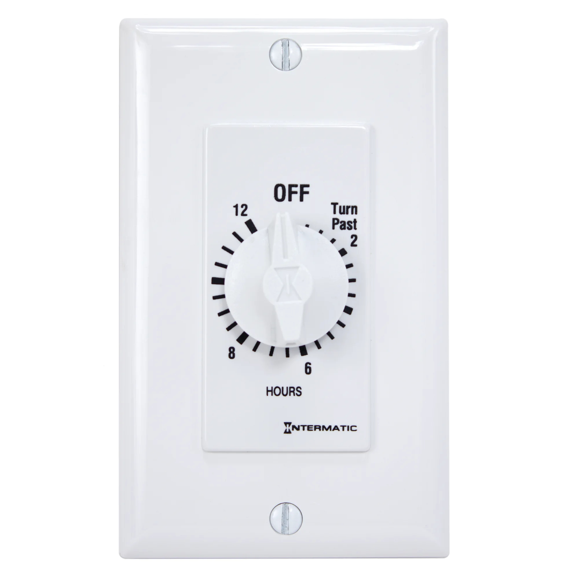 INTERMATIC FD12HWC TIMER 12HOUR WHITE WITHOUT HOLD