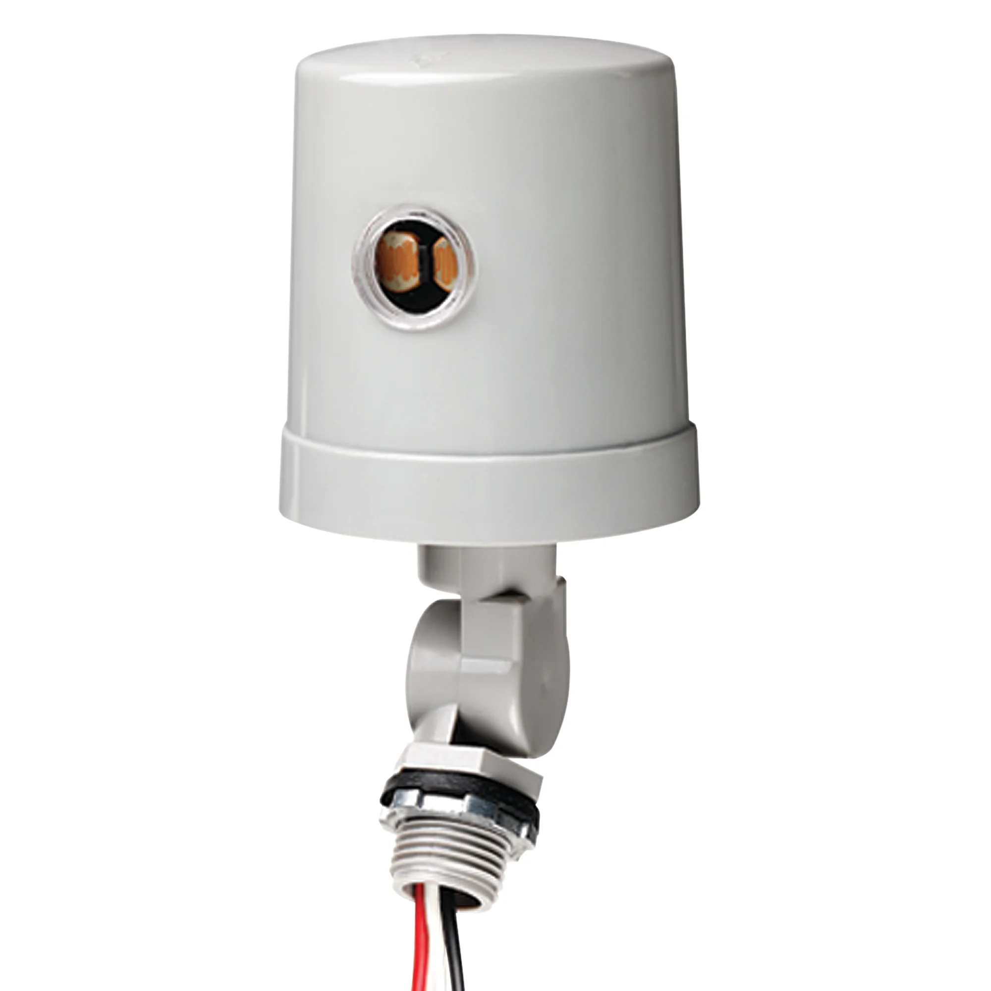 Product image for INTERMATIC K4236C PHOTOCELL 1800W-4150W 15A STEM AND SWIVEL MOUNT 1/2" NPT