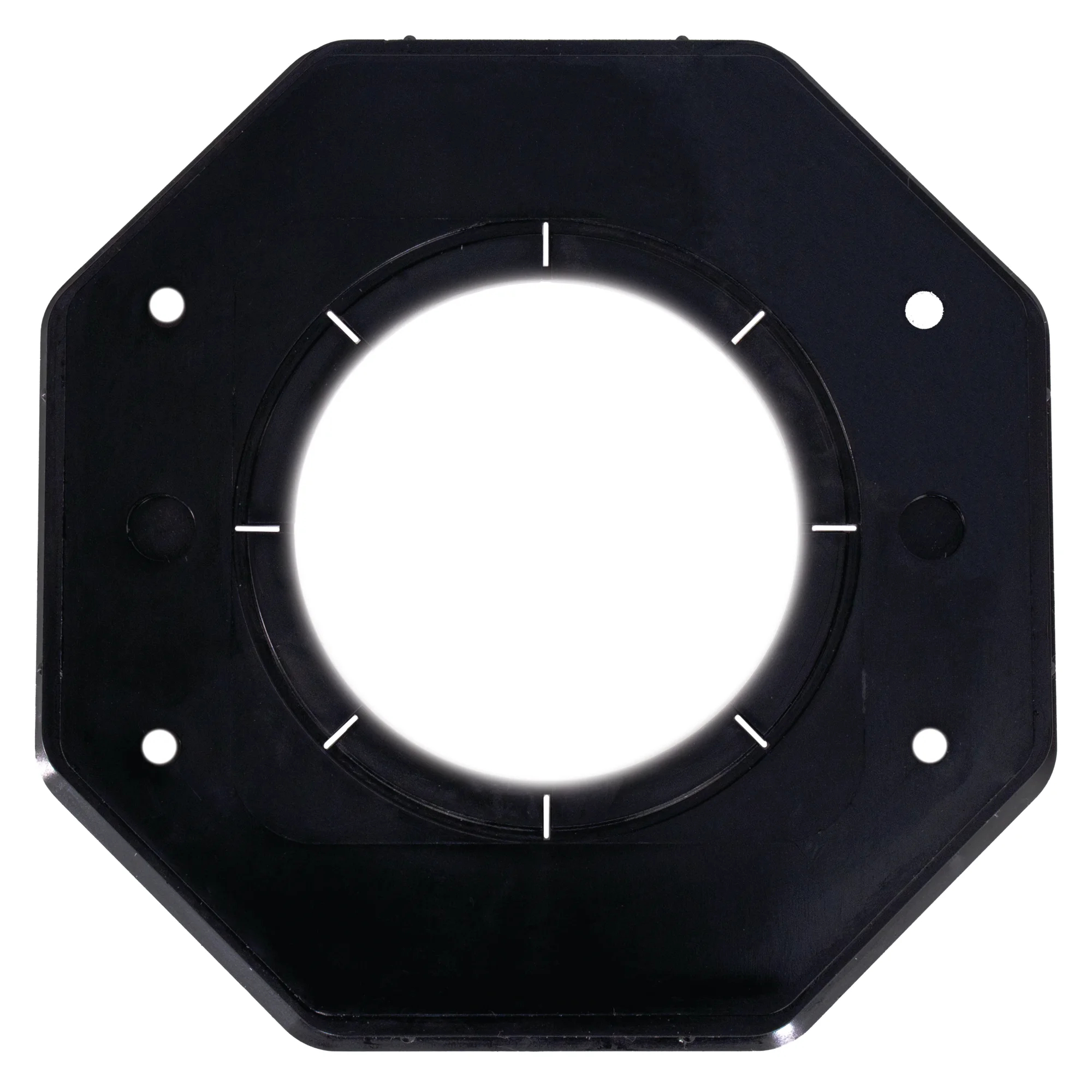 Product image for Insert round 2-gang vertical hinge