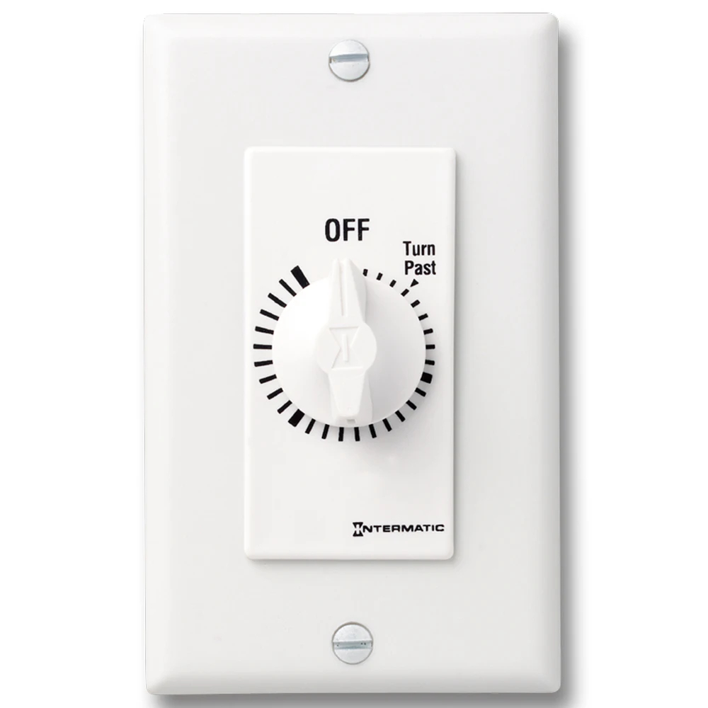 Product image for Timer mechanical 1 gang SPST 2hr white