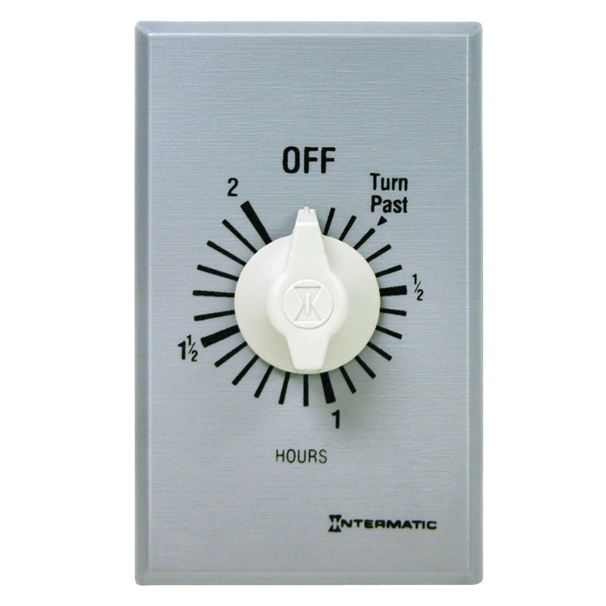 Product image for Timer mechanical 1 gang SPDT 2hr plastic