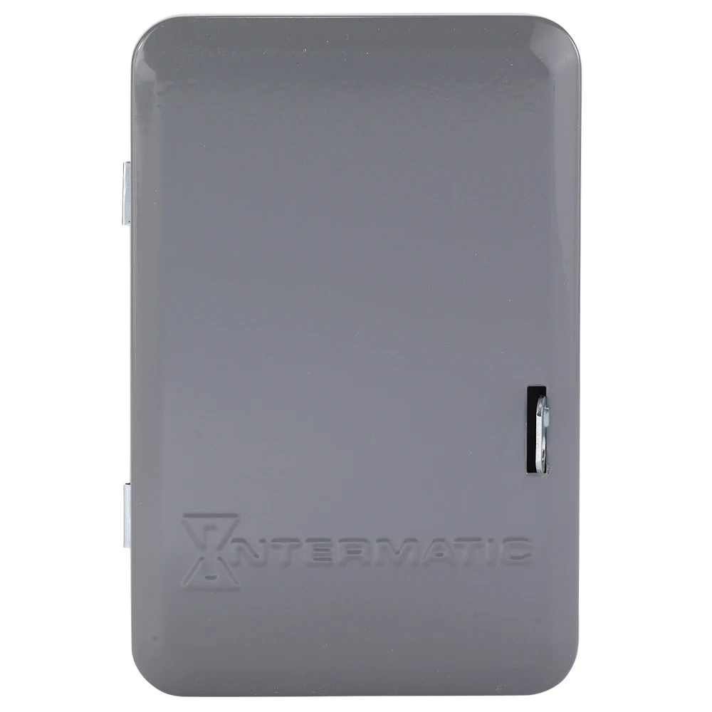 Product image for INTERMATIC ET8015C TIMER 7DAY SPST ASTRONOMIC TIMECLOCK ELECTRONIC 120V 208V 240V 277V 30A NEMA1 ENCL ENCLOSURE