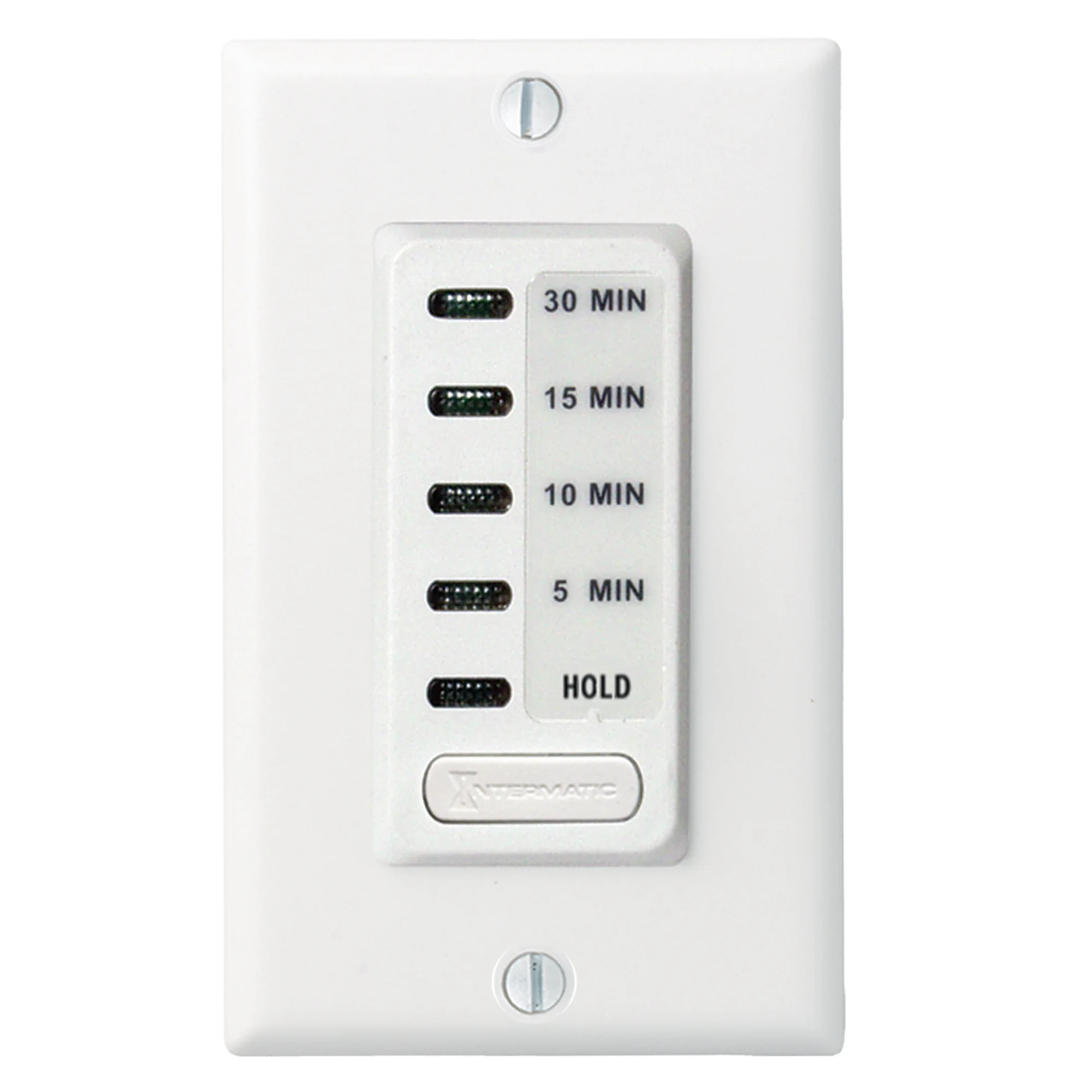Product image for INTERMATIC EI200W TIMER ELECTRONIC 120V 5M 10M 15M 30MINUTE SETTINGS W/ HOLD WHITE DECORA