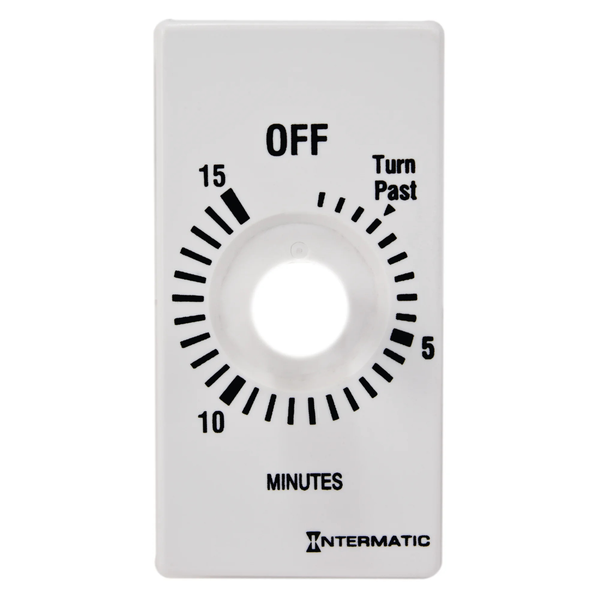 Product image for PLATE FOR 15-MIN WITHOUT HOLD, WHITE (FD15MWC)