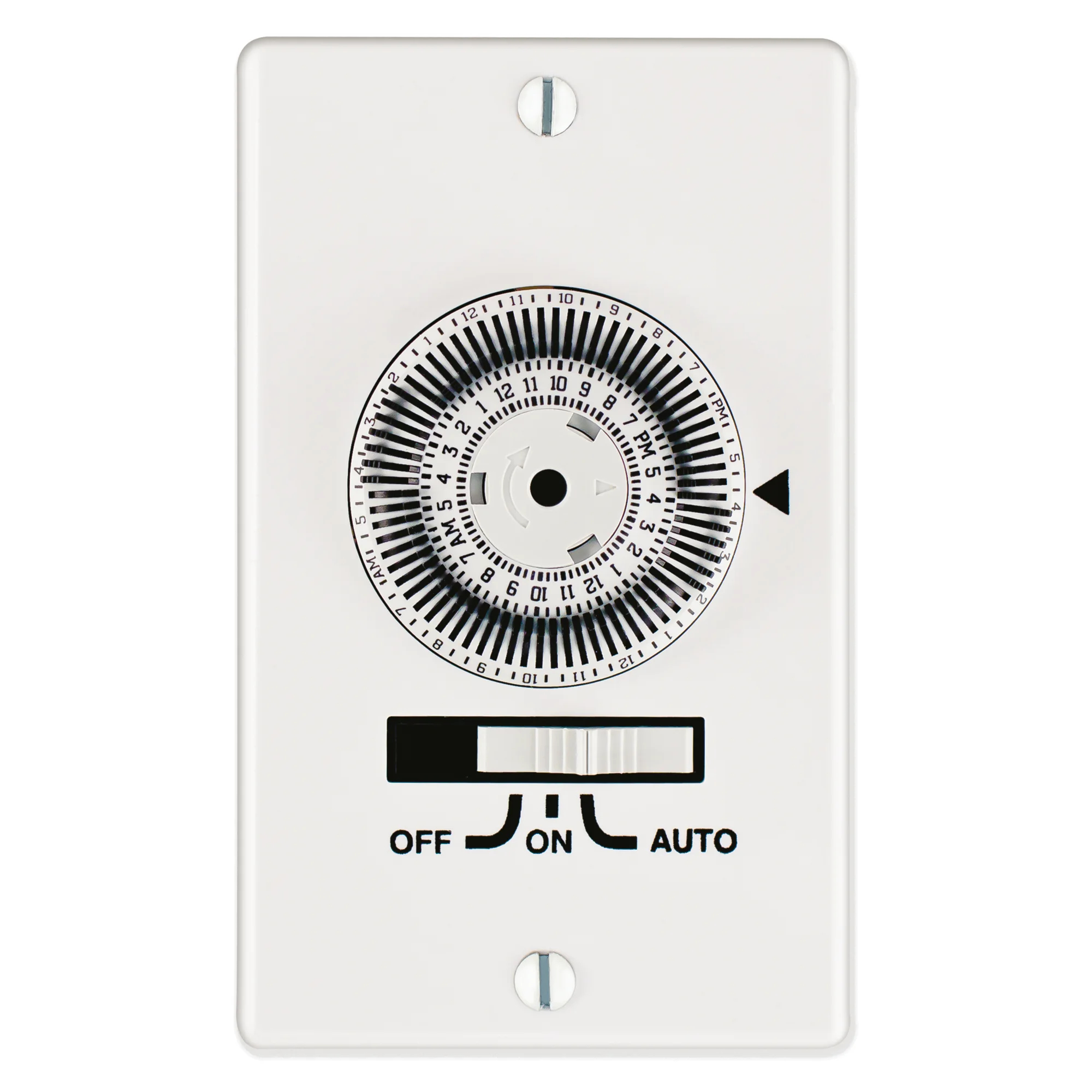 Product image for Timer wall 1gang auto/on/off SPST 20A 120V