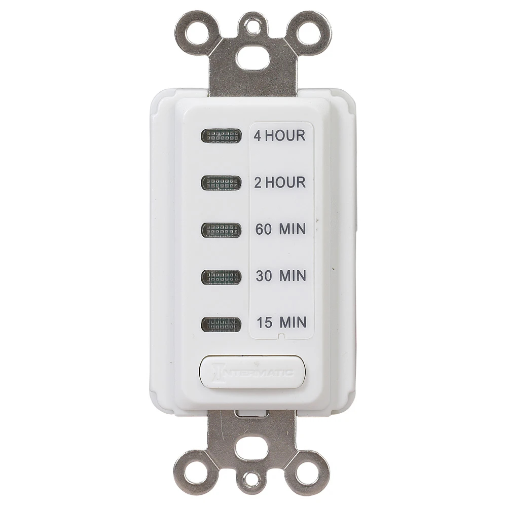 Product image for Timer electronic 1G 4/2 range 60min 4hr white