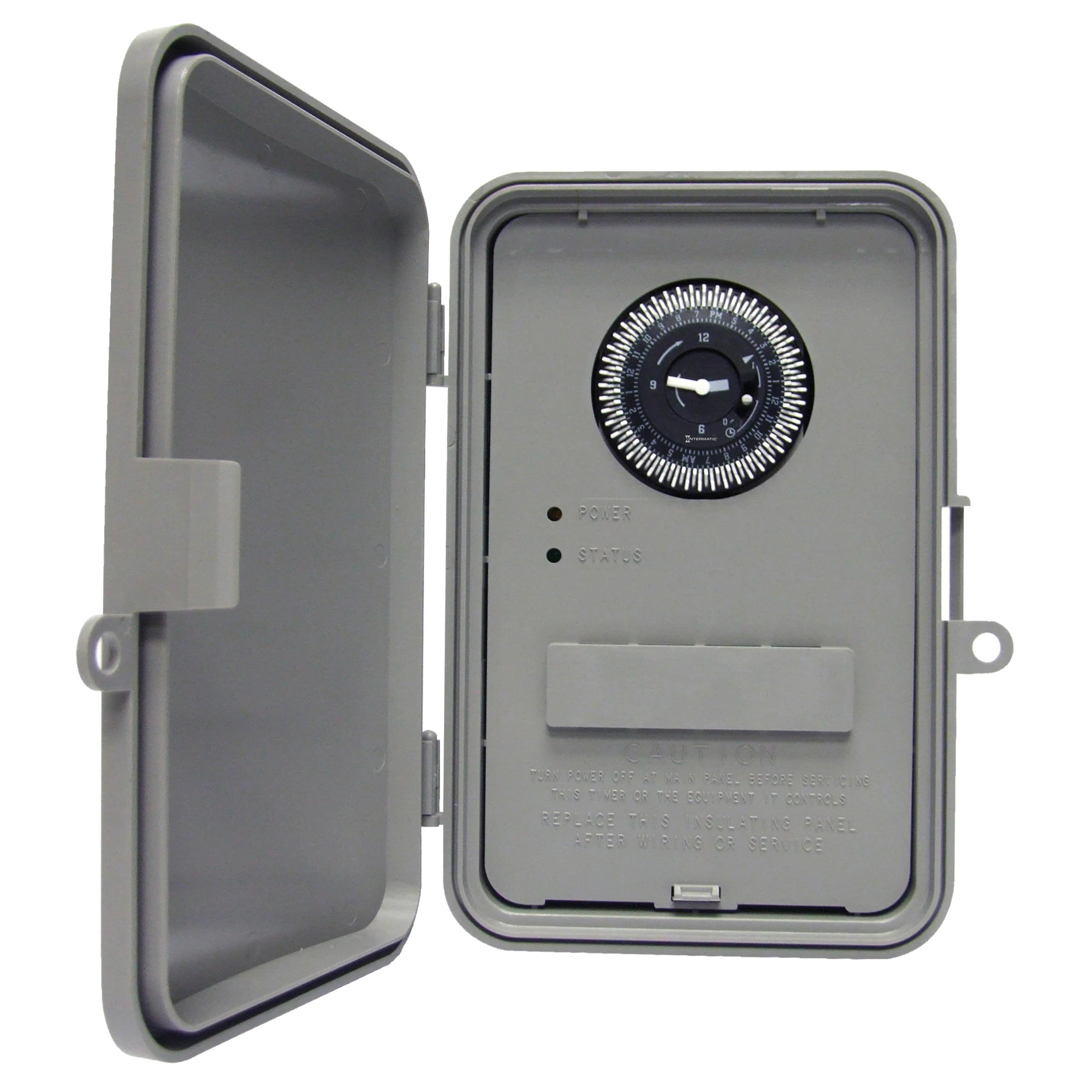 Product image for INTERMATIC GM40AV TIMER 40A 24HR SPDT GEN PURPOSE DPDT TIMESWITCH NEMA3R ENCLOSURE AUTO VOLT 120V 208V