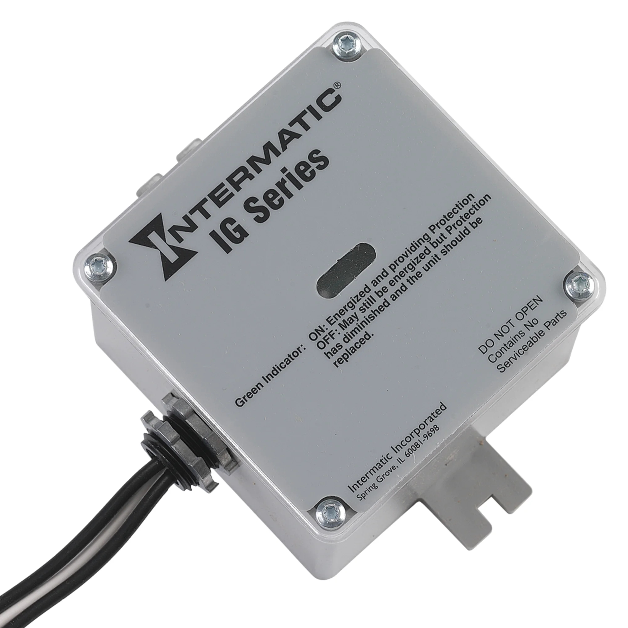 Product image for SURGE PROTECTIVE DEVICE, 3-MODE, 120/240 VAC 1PH, TYPE 1 OR TYPE 2, OUTDOOR PLASTIC, CONNECTED EQUIPMENT WARRANTY 3 YR $7,500