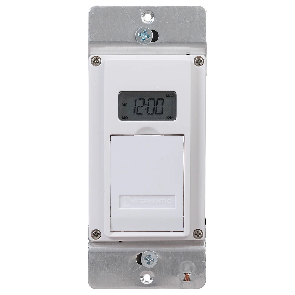 Product image for INTERMATIC EJ600 TIMER PROGRAMMABLE 24HR 7DAY ASTRO FEATURE INCAN FLUOR CFL LED COMPATIBLE SINGLE OR 3WAY UP TO 14 ON OFF SETTINGS PER WEEK