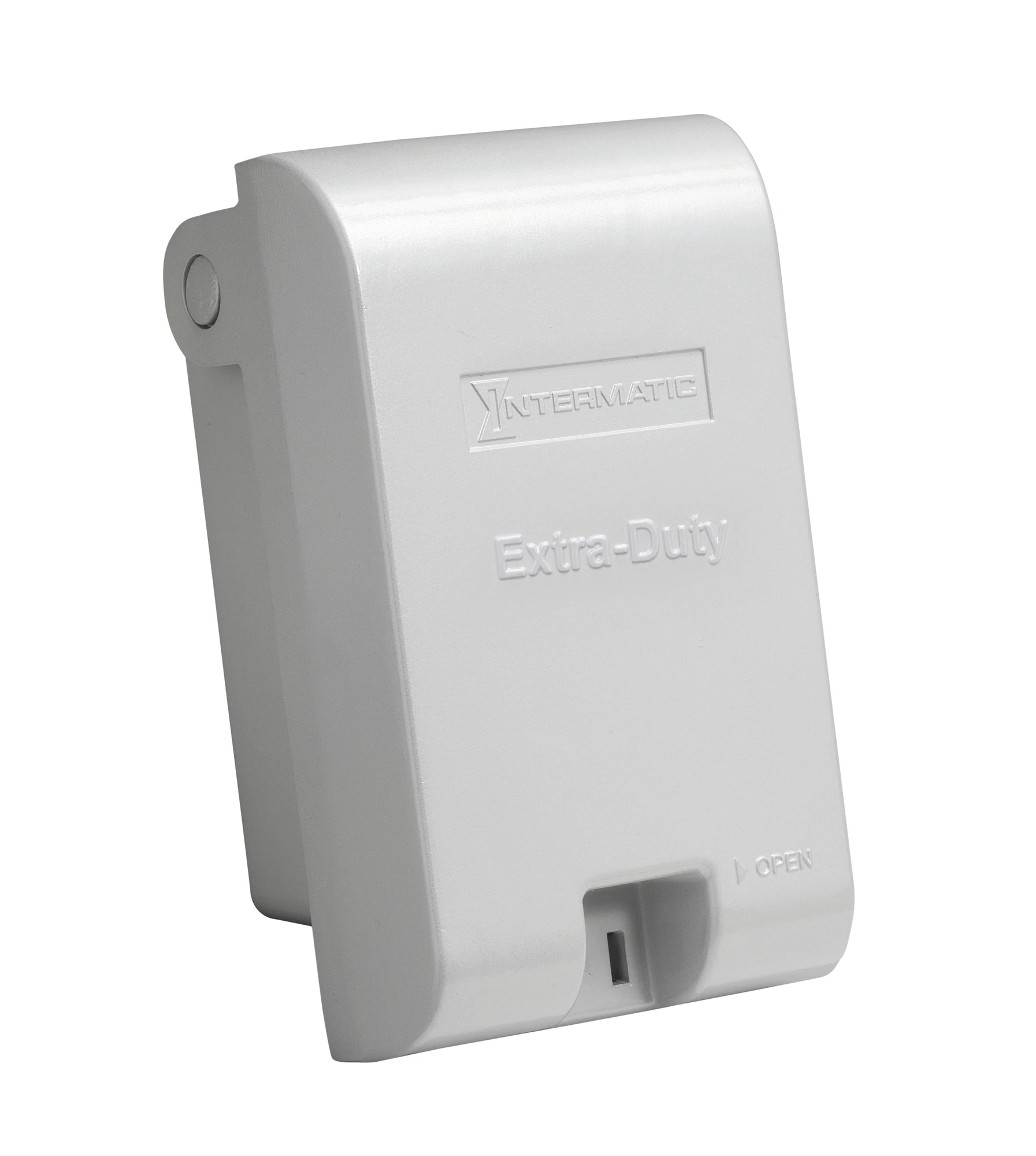 Product image for EXTRA-DUTY DIE-CAST IN-USE WEATHERPROOF COVER, SINGLE-GANG, VRT, 2.75" GRAY