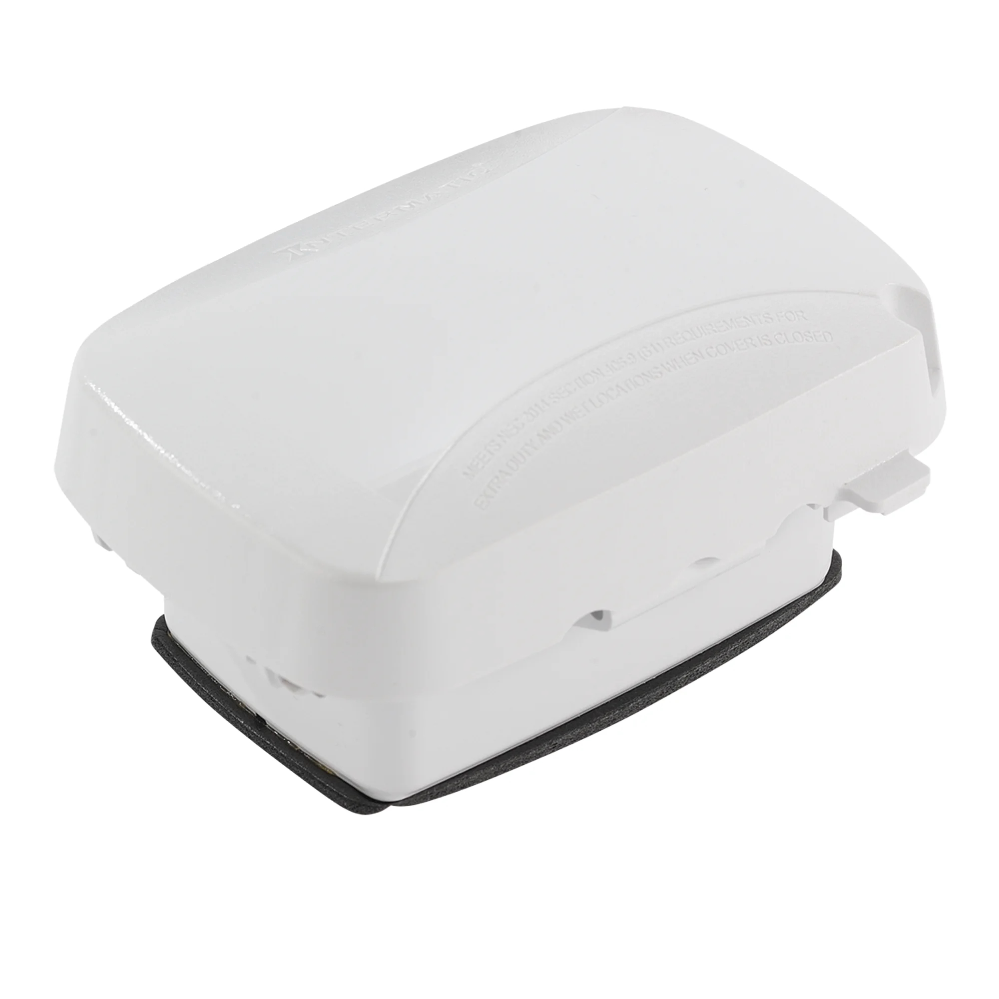 INTERMATIC WP5100W COVER 1 GANG WEATHERPROOF IN USE VRT/HRZ WHITE
