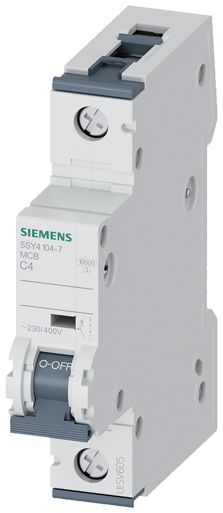 Product image for Breaker circuit 1-pole class-C 10kA 4A 230/400V