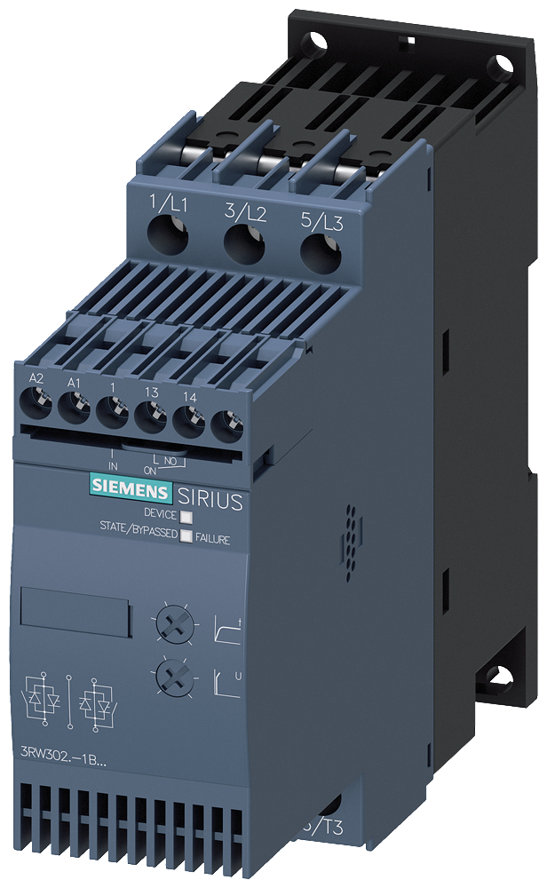 Product image for Starter soft 3-pole 25A 200-480VAC 110-230VDC 11kW SZ0