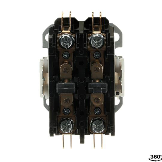 Product image for Contactor definite purpose non-reversing 2P 2NO 120VAC 20AMP