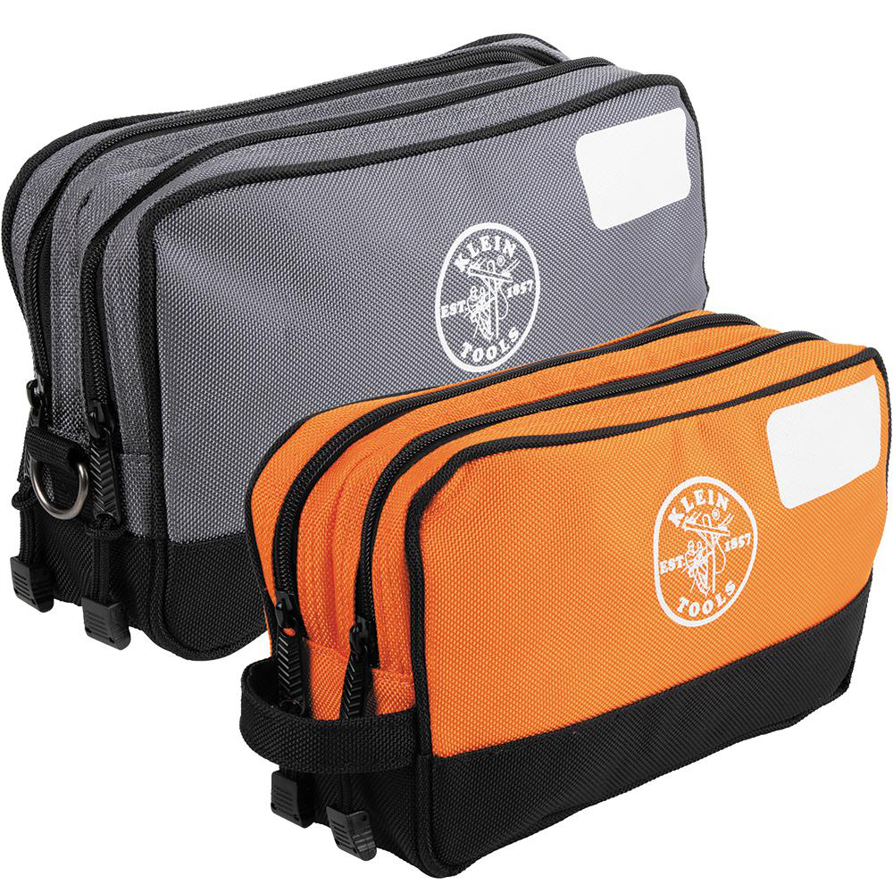 KLEIN 55579 DOUBLE ZIPPER BAG 2PK