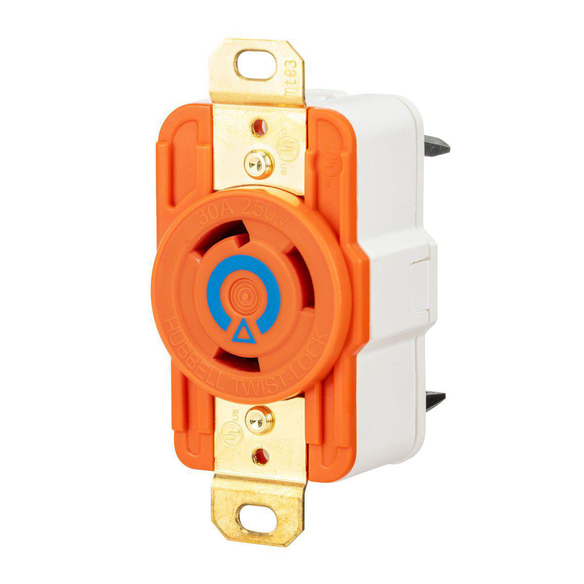 Product image for LKG RCPT, IG, 30A 250V, L6-30R, OR, ST