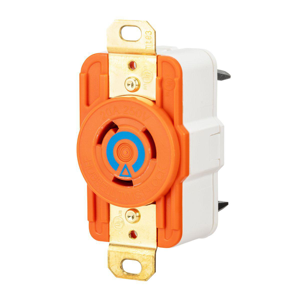 Product image for LKG RCPT, IG, 20A 250V, L6-20R, OR, ST