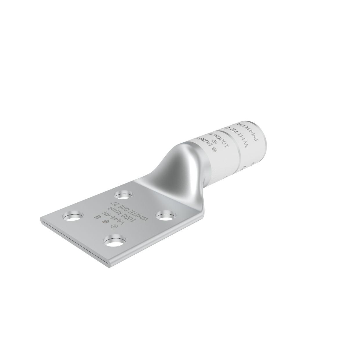 Product image for Lug compression cu 1000kcmil 4H wht 1/2in HYLUG