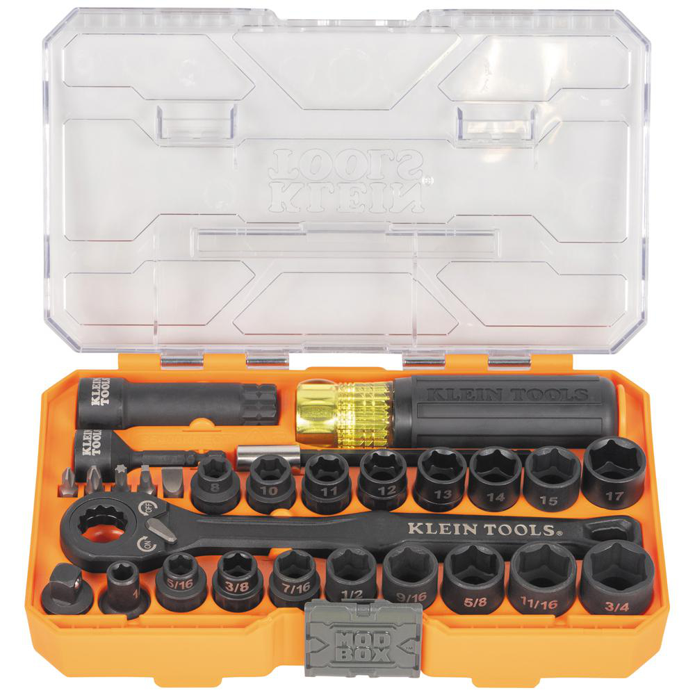 Product image for KNECT™ IMPACT SOCKET SET, 28 PC