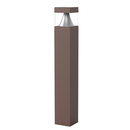 Product image for Bollard LED SBL6S-LED24A14: 24A14W 120-347V Variable Temp Type V Distribution Bronze Finish Dimmable with Photocell