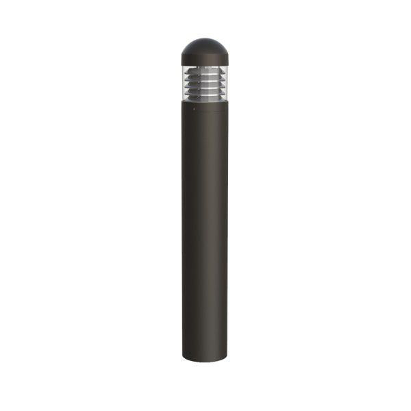 Product image for Bollard LED SBL6DLV-LED24A14: 24A14W 120-347V Variable Temp Type V Distribution Bronze Finish Dimmable with Photocell