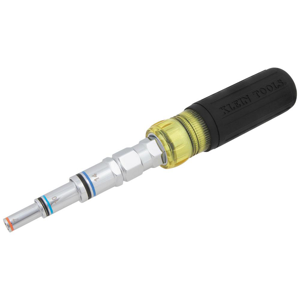 Product image for KLEIN 32809MAGM 11 IN 1 PASS THROUGH MAGNETIC MULTI-NUT DRIVER METRIC SIZES