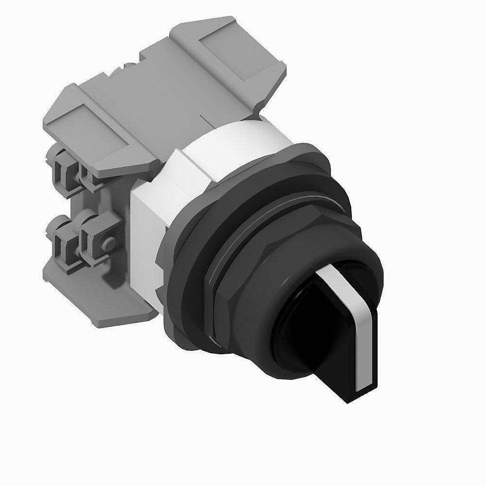 Product image for Switch selector 2NO-2NC maintained knob KT7-cam