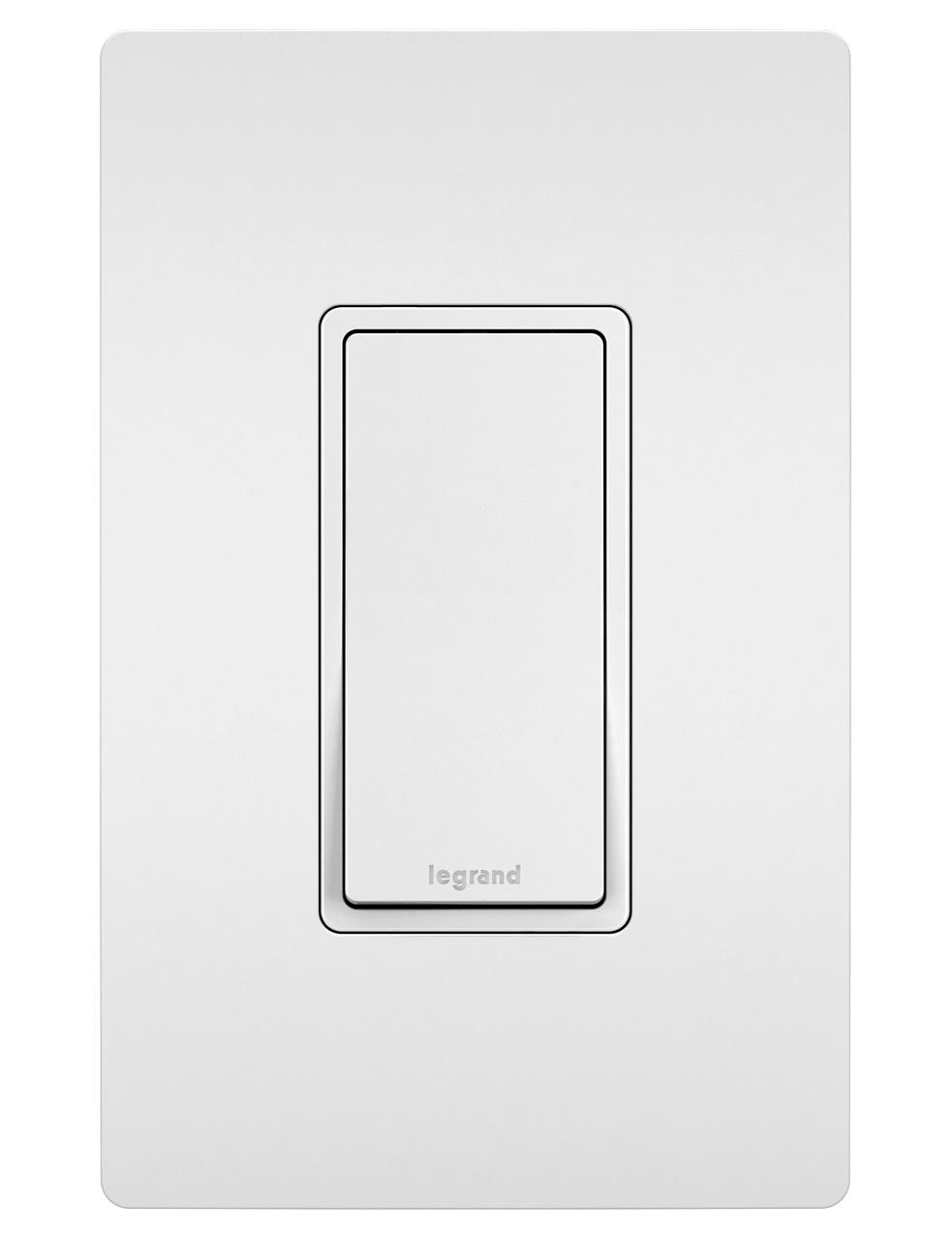 Product image for Switch decora grounded 1P 120/277V 15A white