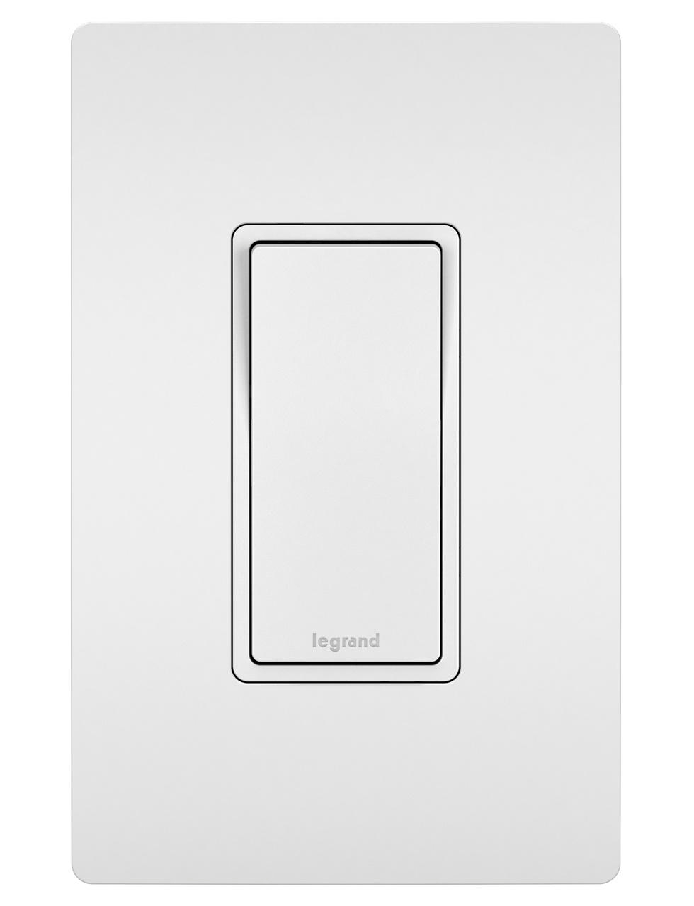 Product image for Switch decora grounded 4way 120/277V 15A white