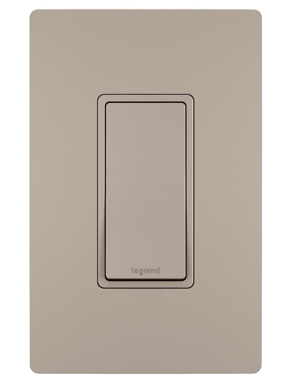 Product image for radiant® 15A Single-Pole Switch, Nickel