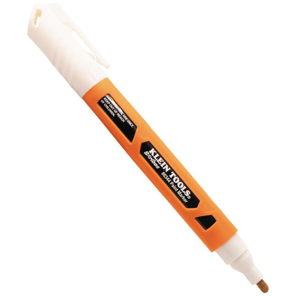 Product image for KLEIN 86344 SKRIBES PAINT MARKER WHITE