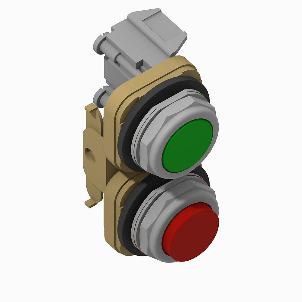 Product image for 30mm Double Push Button 800T PB