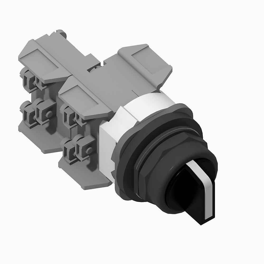 Product image for Switch selector 3NO-3NC maintained knob KU7-cam