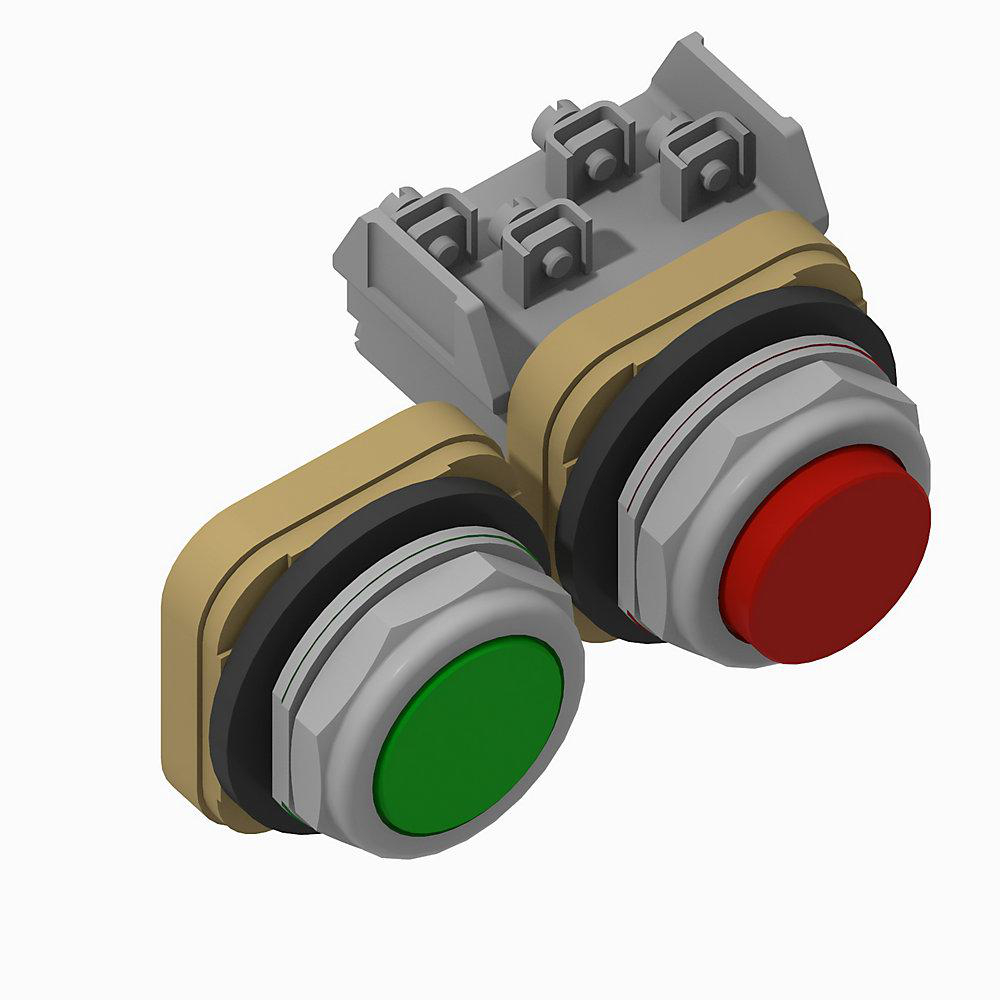 Product image for 30mm Double Push Button 800T PB