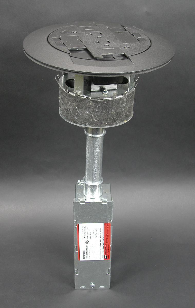 Product image for Unit assembled prewired 20A black