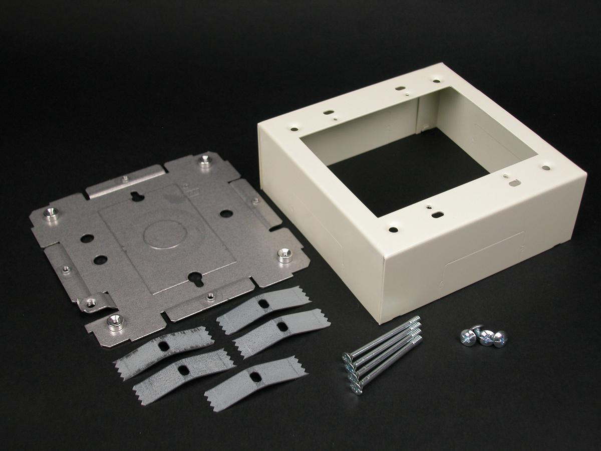 Product image for STL SWITCH & RECPT BOX 2G 2400 IV
