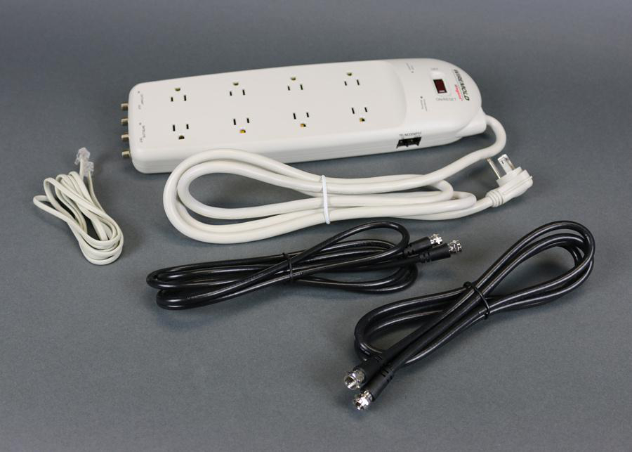 Product image for Basic Surge Protector Plus Phone/Fax Protection
