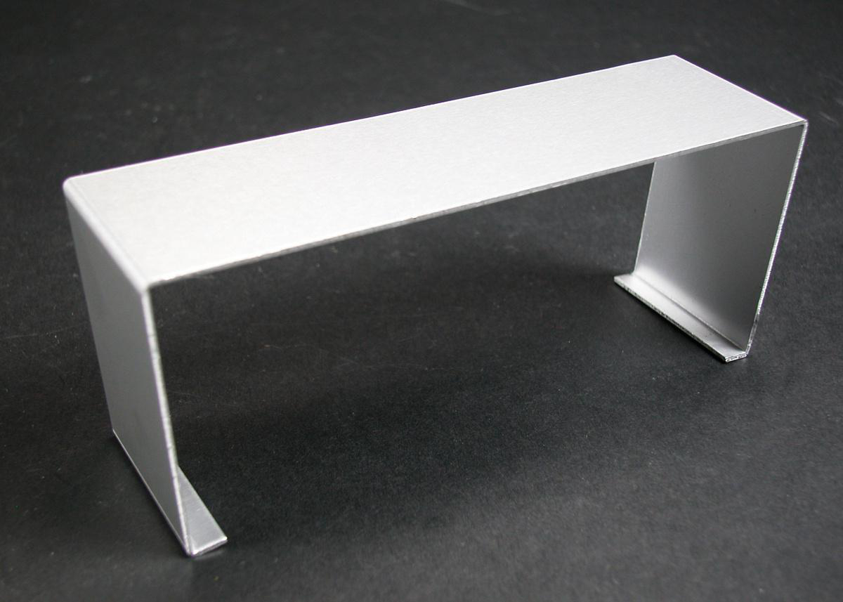 Product image for Fitting cover clip dual-channel raceway aluminum