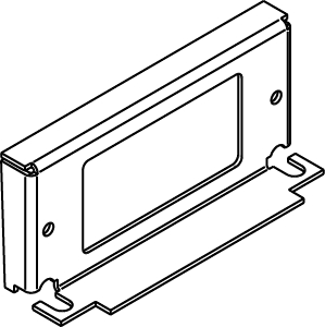 Product image for RFB4-CI-1 Series Internal GFI Bracket