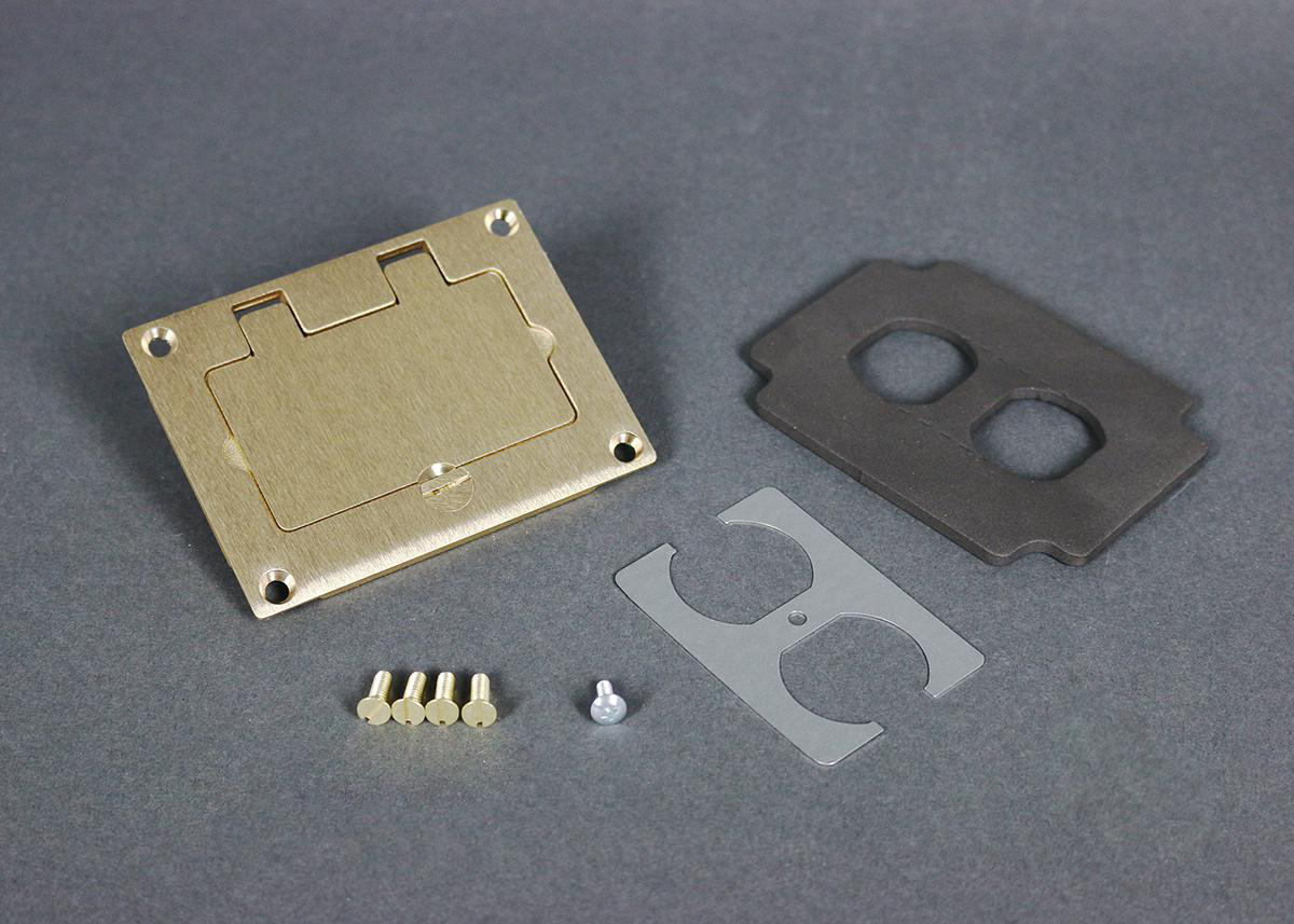 Product image for Rectangular Duplex Cover Plate
